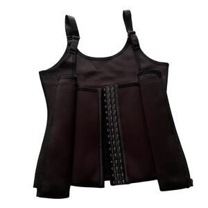 LANREN Full Body Shaper Neoprene Waist Trainer Cincher Underbust Corset Sz M